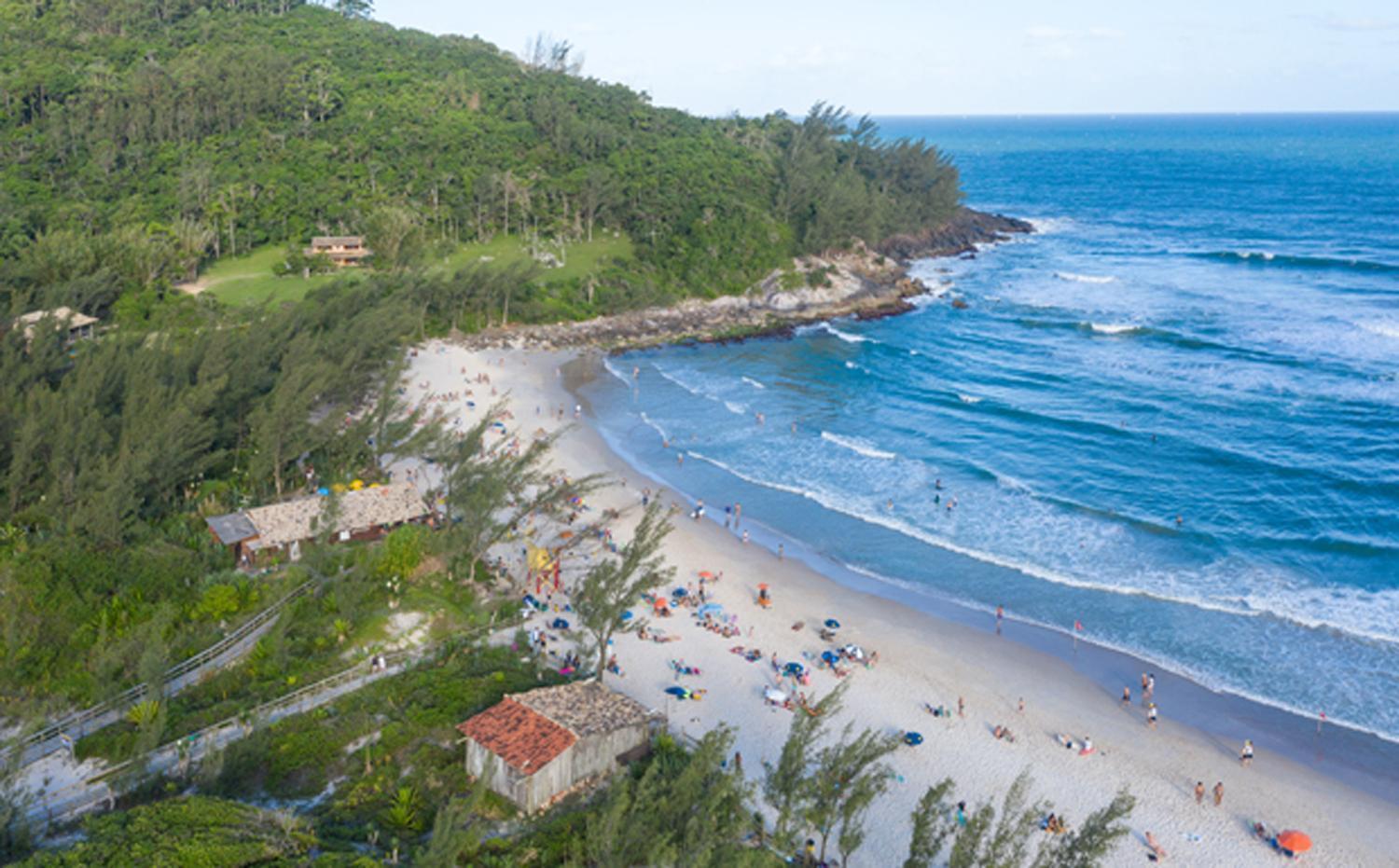 Pousada Beleza Pura Na Praia Da Ferrugem Hotel Garopaba Luaran gambar